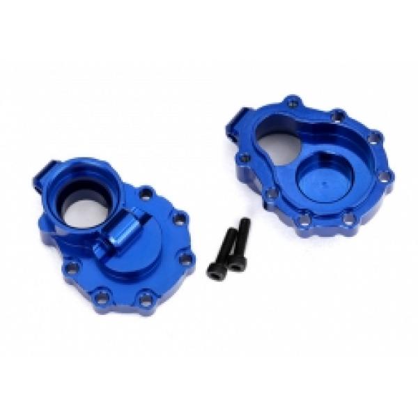 Carter D'Entrainement Alu Anodise Bleu Arriere Gauche/Droit - Traxxas - TRX8253X