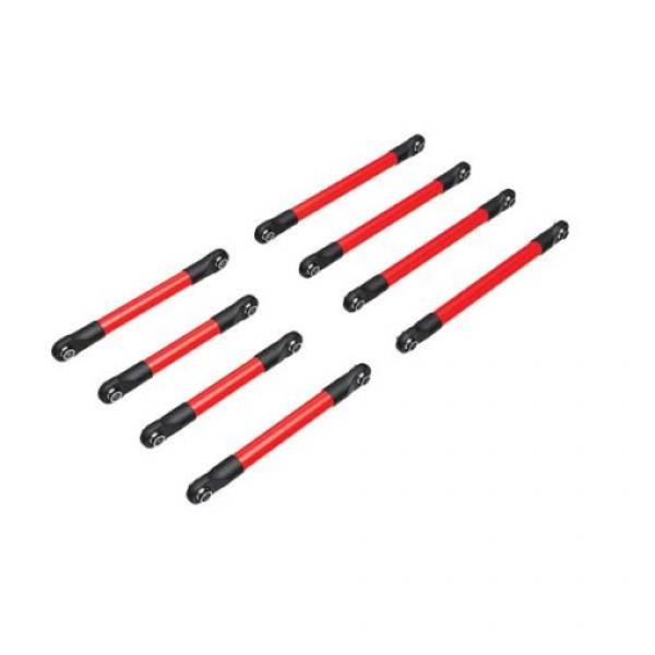 Traxxas Bielettes De Suspension Avant et Arriere Alu Anodisées Rouge TRX-4M - TRX-9749-RED