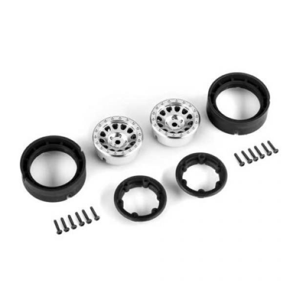 Traxxas Jantes Method 105 Beadlock 1.0 Chromées (par 2) TRX-4M - TRX-9781-9781-SATIN