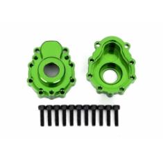 Carter Exterieur Alu Anodise Vert Avant/Arriere - Traxxas