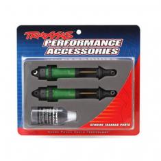 Amortisseurs Xx Long Gtr Alu Anodises Vert (2) - Traxxas