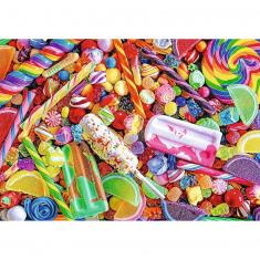 Puzzle de 1000 piezas: Tecnología Unlimited Fit: Lollies & Candies