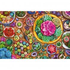 1500 piece puzzle :  Unlimited Fit Technology : World of Plants 