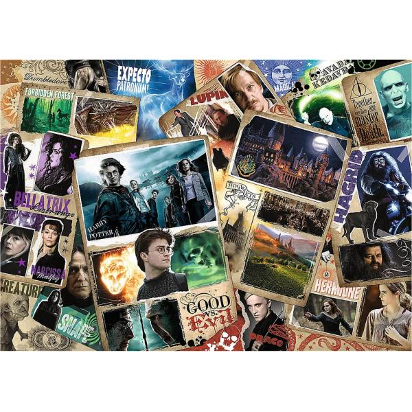 Puzzle de 2000 piezas : Harry Potter : Personajes - Trefl-27123
