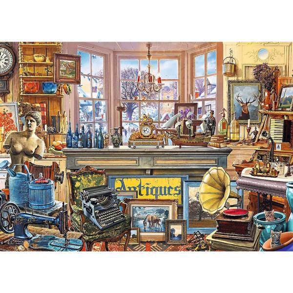 Puzzles 1000 piezas de madera: Tienda Antigua - Trefl-20175