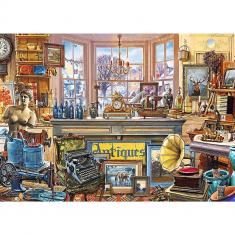 Puzzles 1000 wooden pieces: Antique Store