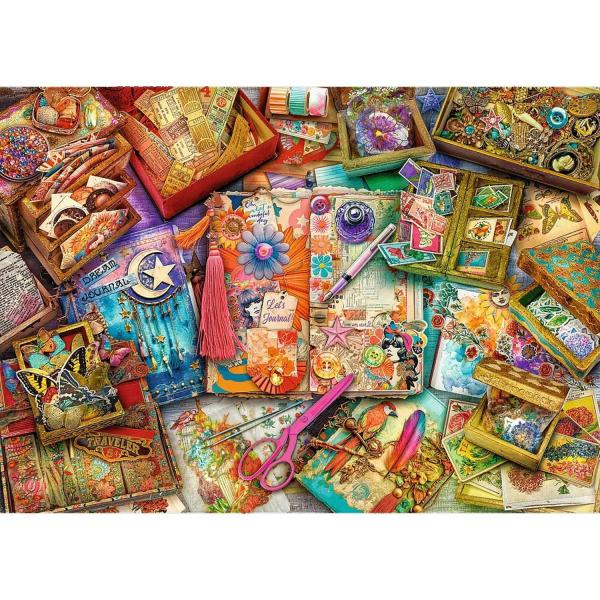 Puzzle de 1000 piezas de la marca Trefl. Dimensiones del rompecabezas ensamblado: 68,3 x 48 cm - Trefl-10849