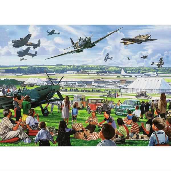  1000 Piece Premium Plus Puzzle: Air Show - Trefl-10846