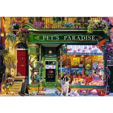 Puzzle 1000 pièces Premium Plus : Paradis des animaux