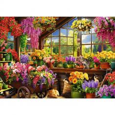 Puzzle 1000 pièces Premium Plus : Préparation pour le Printemps