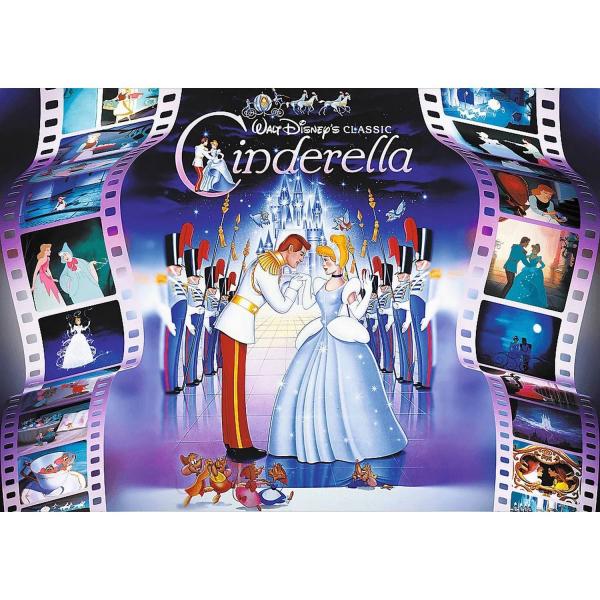 1000 Piece Premium Plus Puzzle: Cinderella - Disney Princesses - Trefl-10829