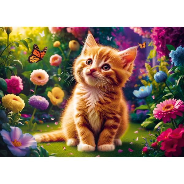 Puzzle 500 pieces : Cute Kitty - Tref-37525