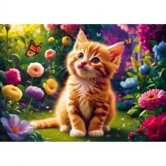 Puzzle 500 piezas: Lindo gatito