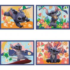 Puzzle 4 en 1 : Stitch, Le Film