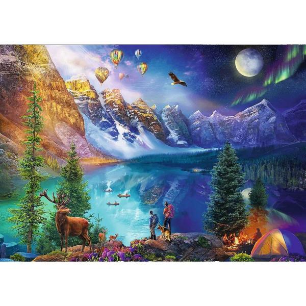 Dos puzzles de 500 piezas de la marca Trefl. Dimensiones del puzzle montado: 48 x 34 cm. - Trefl-37500