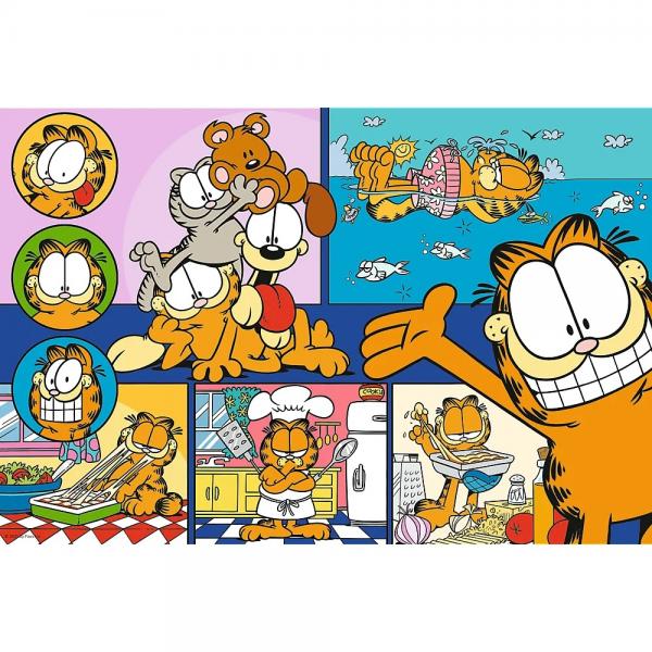 Puzzle de 100 piezas: Garfield el Perezoso - Tref-16521
