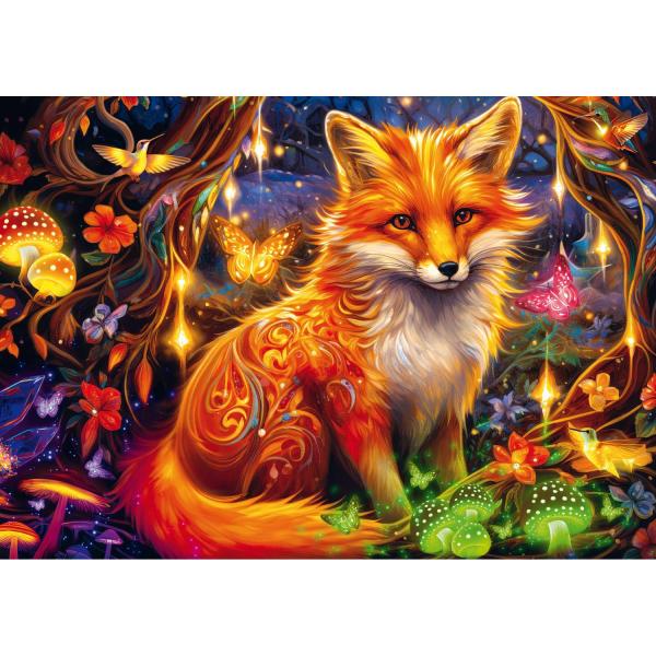 Puzzle 1000 pièces : Le Renard Conte de Fées - Tref-10932