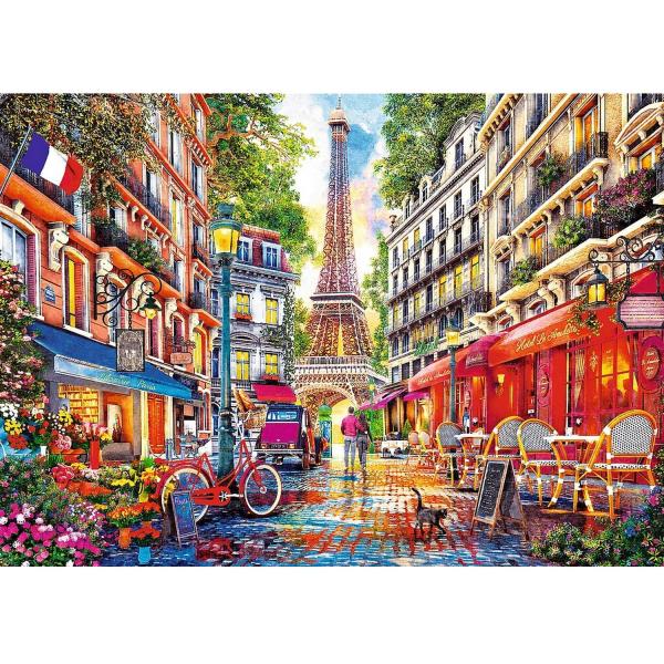 Puzzle 2x500 piezas: Capital Europea - Trefl-37496