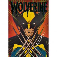 Puzzle 1000 pièces Premium Plus : Wolverine / Marvel X-Men '97