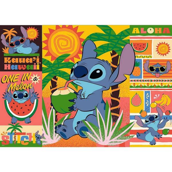  500 piece puzzle: Vacation with Stitch - Disney - Trefl-37483