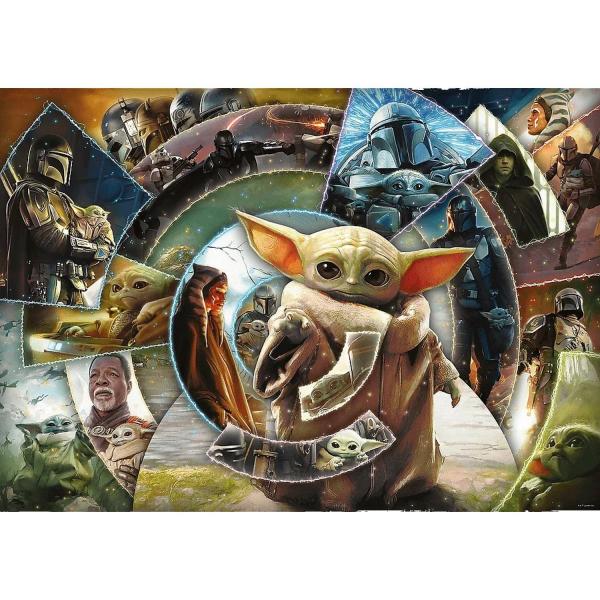 Puzzle 1000 pièces : Star Wars - La journée de Grogu  - Trefl-10906