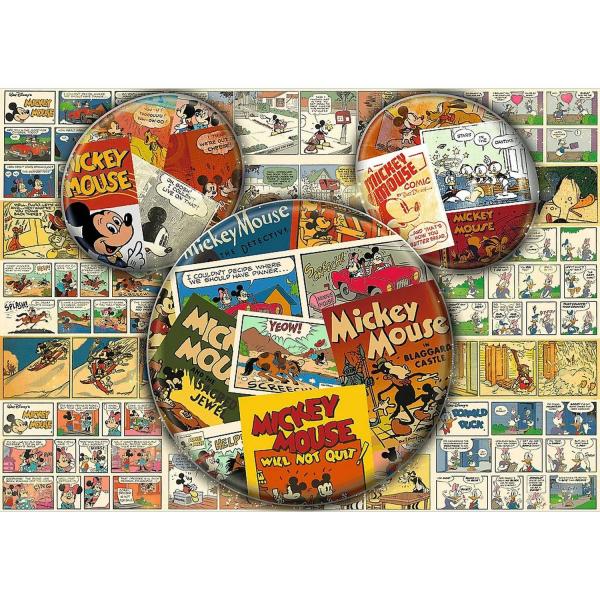  1000 piece puzzle: Cartoon Mickey Mouse - Trefl-10904