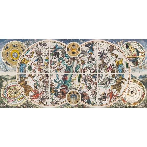 9000 pieces Puzzle : Unlimited Fit Technology - Ancient Celestial Maps  - Trefl-81031