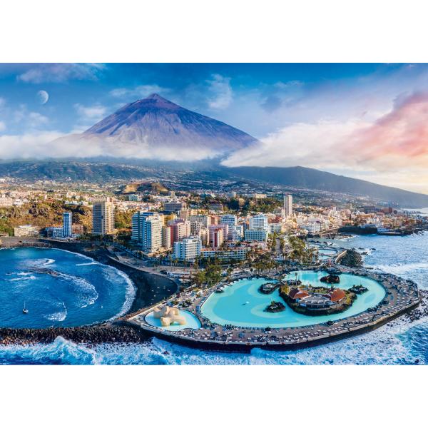 Puzzle 1000 pièces : Vue de Tenerife, Espagne - Trefl-10791