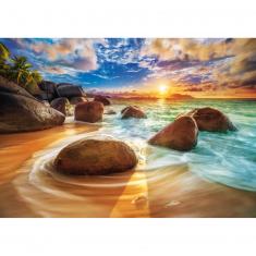 1000 pieces puzzle : Samudra Beach, India