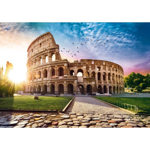 1000 pieces puzzle : Sun-drenched Colosseum - Trefl-10468