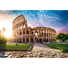 Puzzle de 1000 piezas : Coliseo bañado por el sol