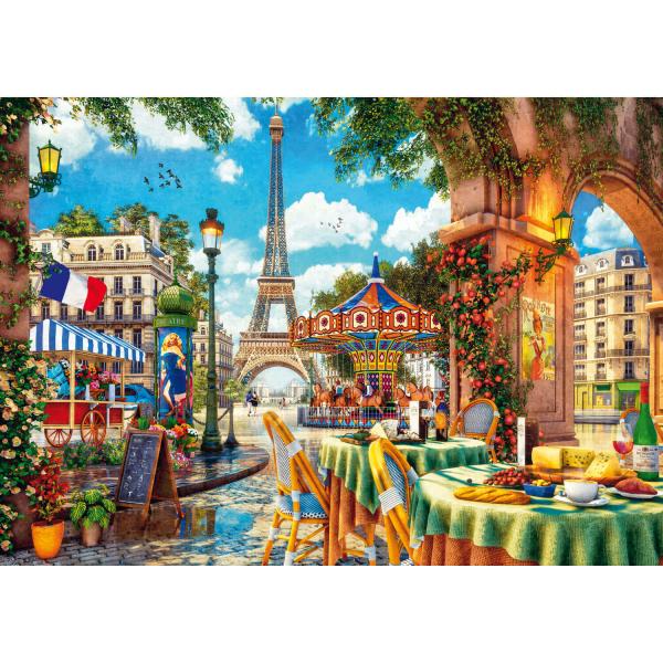 1000 pieces puzzle : Parisian morning - Trefl-10622