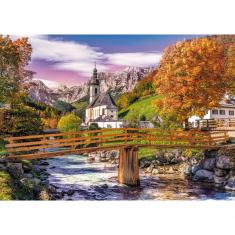 1000 Teile Puzzle: Herbst Bayern