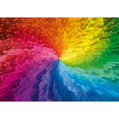 Puzzle mit 1000 Teilen: Farbverlauf