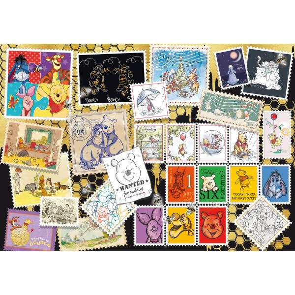 Puzzle 1000 pièces : Collection Winnie l'Ourson - Trefl-10667