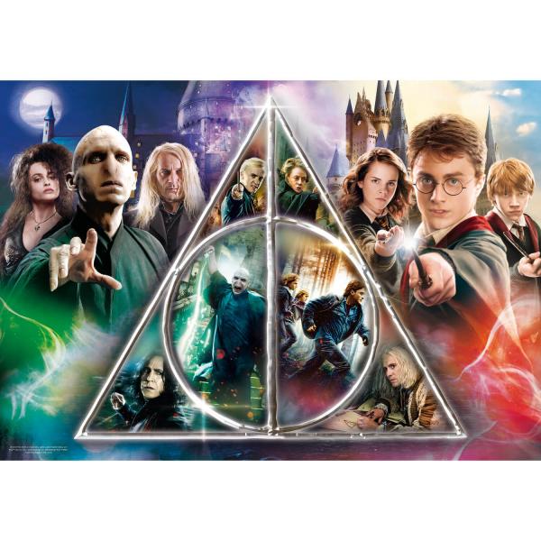1000 pieces puzzle : Harry Potter - The Deathly Hallows - Trefl-10717