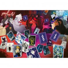 Puzzle de 1000 piezas: Disney Villains - Only Good Cards