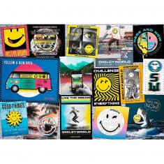 Puzzle de 1000 piezas : Smiley : Live Positive