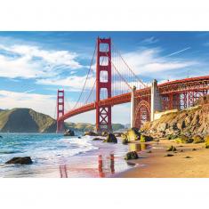 1000 pieces puzzle : Golden Gate Bridge, San Francisco, USA
