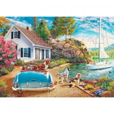 2000 piece puzzle : Holiday Haven