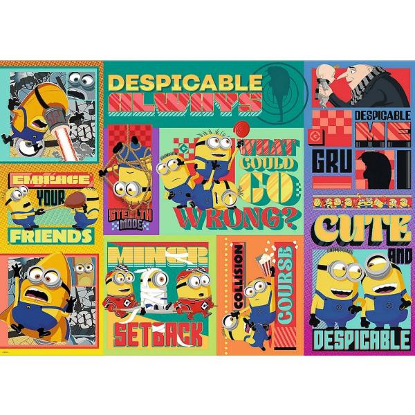 Puzzle 1000 pieces: Despicable Me 4 - Trefl-10820