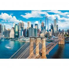 Puzzle mit 1000 Teilen: Brooklyn Bridge, New York, USA