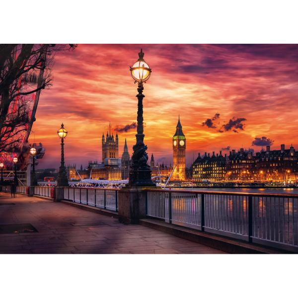 Puzzle 1000 pièces : Photo Odyssée : Big Ben, Londres - Trefl-10827