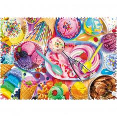 600 pieces puzzle : Crazy Shapes : Sweet dream