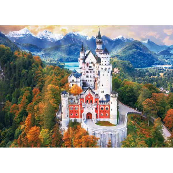 Puzzle de 1000 piezas : Photo Odyssey : Castillo de Neuschwanstein, Alemania - Trefl-10813
