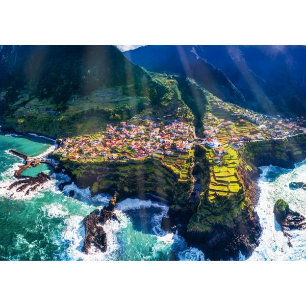 1000 Teile Puzzle: Foto Odyssee: Insel Madeira, Portugal - Trefl-10824