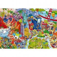 Puzzle de 500 piezas Spy Guy: Objetos perdidos