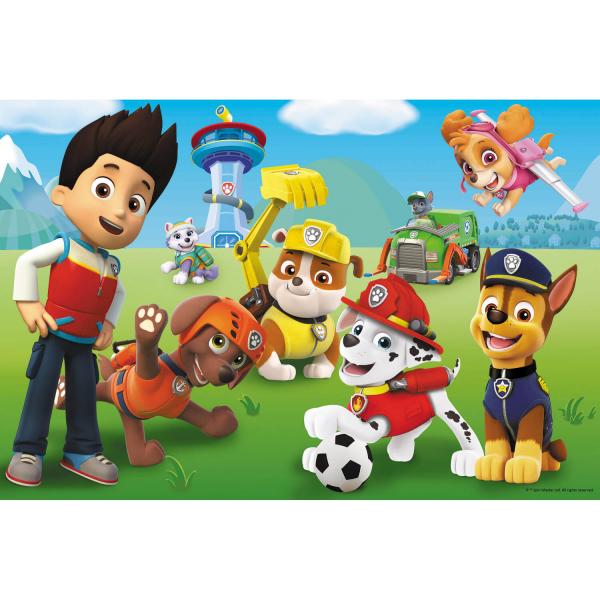 Maxi 15-piece puzzle : Funny Paw Patrol - Trefl-14336