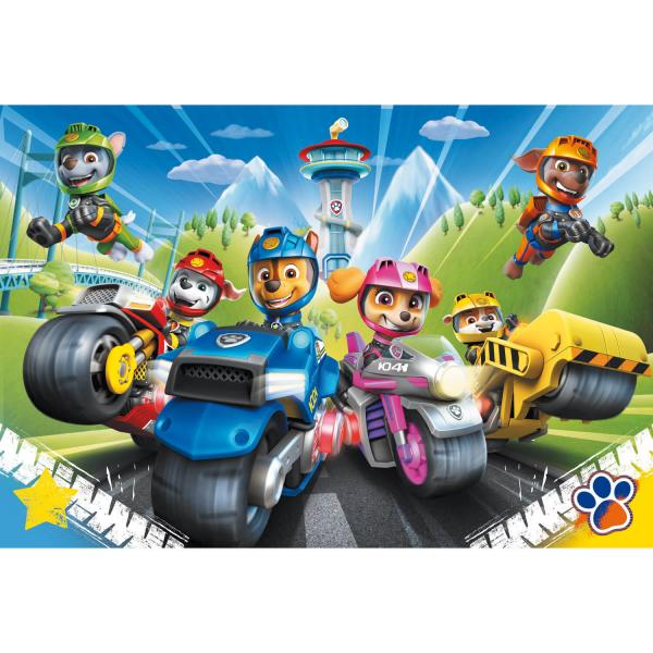 100 pieces puzzle :  Paw Patrol : Paw Patrol on motorbikes - Trefl-16430