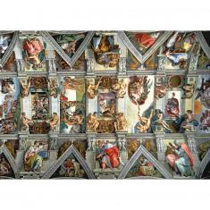 Puzzle 6000 pièces : Plafond de la Chapelle Sixtine